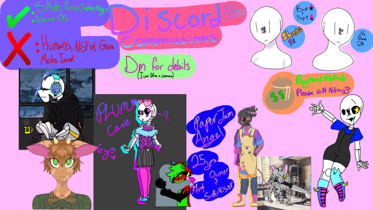 Commision Sheet